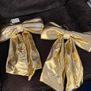 Wondershop Shiny Gold Giant Bows